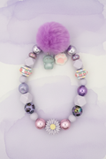 I Fluffing Love Cats — Paarse Lavendel Bag Charm