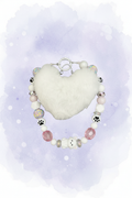 I Fluffing Love Cats — Witte Bag Charm